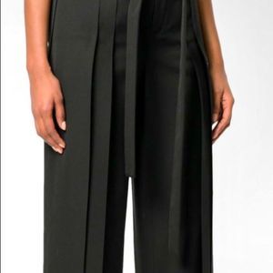 SAINT LAURENT Pleated-detailing high-waist trousers Pant  BNWT